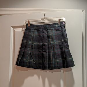 American Apparel Tennis Skirt Plaid Small